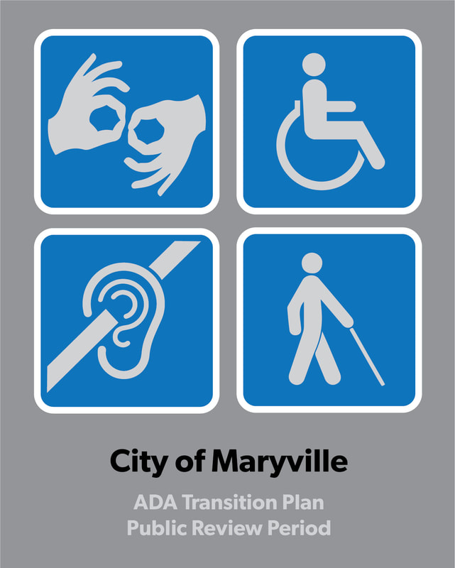 Picture of international symbols for disabilities titled 